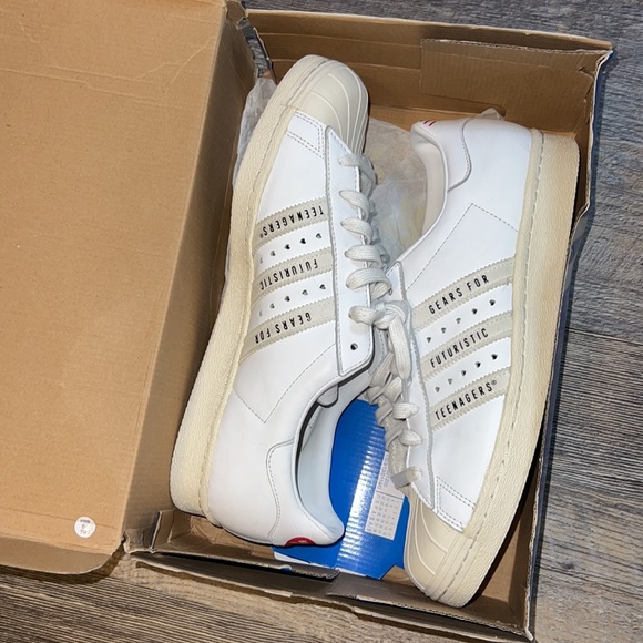 Human Made x Superstar 'Gears For Futuristic Teenagers - White' - Picture 14 of 14